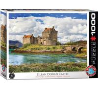 Eurographics Eilean Donan Castle 1000 piece jigsaw puzzle 680mm x 480mm