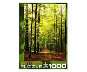 Eurographics EUROPZ-3846 Jigsaw Puzzle 1000 Pieces 19.25 in. X26.5 in. -Forest Path