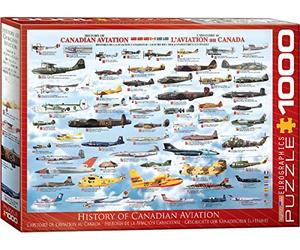 Eurographics History of Canadian Aviation Puzzle (1000 Pieces)