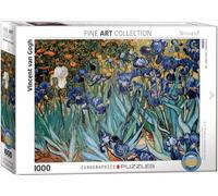 Eurographics Irises by Van Gogh 1000 piece jigsaw puzzle 680mm x 480mm