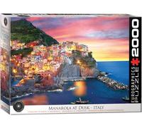 EuroGraphics Manarola Italy at Dusk - 2000 Piece Puzzle