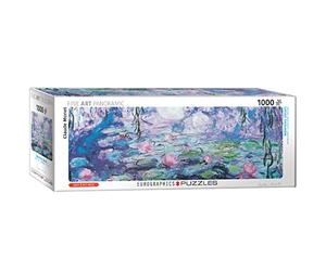 EuroGraphics Monet - Waterlilies 1000-Piece Panorama Puzzle