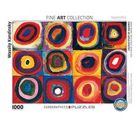 Eurographics Puzzle 1000 Pc - Color Study of Squares / Wassily Kandinsky (EG60001323)