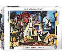 Eurographics Puzzle 1000 Pieces - Picasso - Mediterranean Landscape