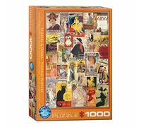 Eurographics Puzzle Theatre and Opera Advertising Posters, 1000 pieces, 68 x ...