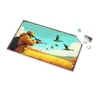 Eurographics Puzzles 1000 Piece Autumn Duck Hunting Adventure In The Wild Picture Puzzle Puzzles 500 Pieces 1000 Piece Puzzles(300PCS)