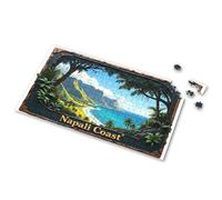 Eurographics Puzzles 1000 Piece Journey To The Enchanting Napali Coast Paradise Picture Puzzle 1000 Piece Puzzles Gifts For 5 Year Old Girls(300PCS)