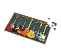 Eurographics Puzzles 1000 Piece Yes I Do Need All The Guitars Picture Puzzle 4 Year Old Boy Gift Puzzle Board(300PCS)