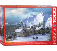 Eurographics Rocky Mountain Christmas Puzzle (1000 Pieces)