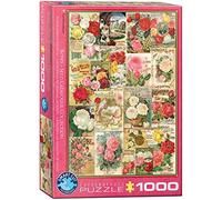 Eurographics Puzzle Roses Seed Catalogue 1000-Piece Multi-Colour