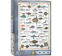 Eurographics Sea Fish 1000 piece jigsaw 680mm x 480mm