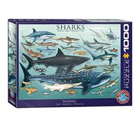 Jigsaw Puzzle - 1000 Pieces - Sharks
