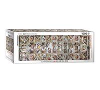 EuroGraphics The Sistine Chapel Ceiling Panoramic by Michelangelo 1000-Piece Puzzle