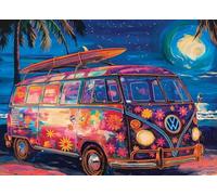 EuroGraphics VW Beach Fun Puzzle 1000 Pieces Puzzle Fun