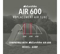 Eurohike Air 600 Replacement 658F Air Tube, Clear One Size