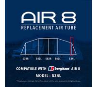 Eurohike Air 8 Tent Replacement Air Tube - 534L, Clear One Size