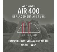 Eurohike Air 400 Replacement 545F Air Tube, Clear One Size