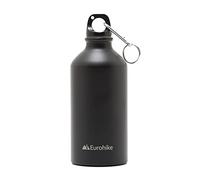 Eurohike Aqua 0.5L Aluminium Water Bottle, Black, One Size