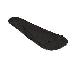 Eurohike Deluxe Fleece Mummy Sleeping Bag Liner with Drawcord Hood, Mummy Sleeping Bag Liner, Fleece Sleeping Bag Liner, Portable Travel Sheets, Travel Essentials, Camping Equipment