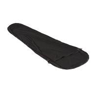 Fleece Sleeping Bag Liner DLX - Mummy, Black One Size