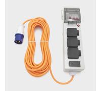 Eurohike Mobile Mains Kit with USB (15m), Orange One Size