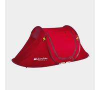 Eurohike Pop 200 2 Person Tent, Red One Size