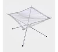 Eurohike Portable Mesh Fire Pit - Silver, Silver