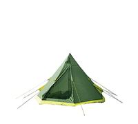 Eurohike Teepee 4 Man Tent with Easy to Pitch 1 Pole Construction & Sewn in Groundsheet, 4 Person, Waterproof & Ventilated, Ideal for Festivals, Wild Camping Trips, Backpacking & Hiking (Green)