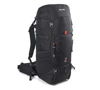 Eurohike Tibet 65 Litre Rucksack with Padded Harness & Multiple Pockets, 65L Backpack, Bag for Men & Women, Adjustable & Ventilated, Ideal for Commuting, Travelling, Camping, Hiking & Outdoors (Black)