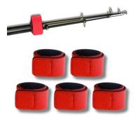 EUROKAN TACKLE Fishing Rod Straps, Adjustable Velcro Straps for Fishing Rod Fix, Heavy Duty Velcro Cable Ties, Pole Fishing Accessories, Reusable Securing Straps for Fishing Rod Organize (8)