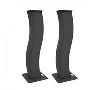 Eurolite 150cm Curved Stage Stands with Cover and Bag Black