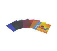 Eurolite 19 cm x 19 cm Colour Gels Six Pack
