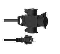 EUROLITE 3-Way Extension Cable 1m