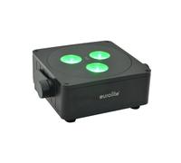 Eurolite AKKU IP Flat Light 3 Black