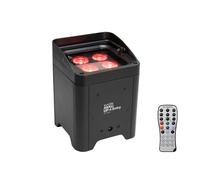 EUROLITE AKKU UP-4 Entry RGBW Battery Uplighter Wedding Venue DJ Wall Uplighter