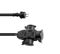Eurolite B00TRU8OY8 3 x 2.5 5 m 3-Fold Extension Cable