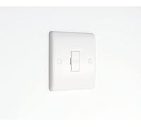 EUROLITE Enhance White Plastic 13A Un-Switched Fused Spur FCU Unit