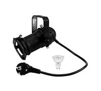 Eurolite Impostare PAR-16 Spot GU-10 nero GU-10 230V LED SMD 7W 640
