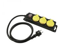 Eurolite IP44 3 Gang Extension Lead 3m