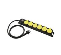 Eurolite IP44 Rated 6 Gang Extension Lead 1.5m