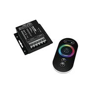 Eurolite LED Strip RGB RF Controller | 3-Channel LED Controller with Wireless Remote Control for RGB LED Strips 12-24 V