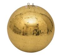 Eurolite Mirror Ball 50cm 500mm Gold Mirrorball Glitter Ball Decor Dancefloor DJ