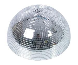 Eurolite Motorised Half Mirror Ball, 40cm (Silver)