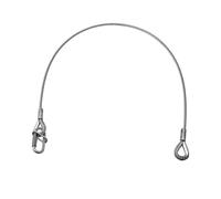 Eurolite Safety Rope UNV-5 in Silver 600 mm
