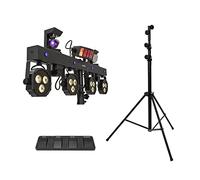 EUROLITE Set LED KLS Scan Next FX Compact Light Set + Foot switch + Steel stand