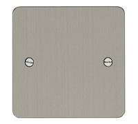 Eurolite Single Blank Enhance Flat Satin Stainless Steel Plate