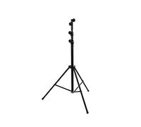 EUROLITE STV-60-WOT EU Steel Tripod Black | Light Stand, Made in the EU, Maximum Load 30 kg, Height 150-315 cm