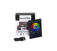 EUROLITE TOUCH-512 Standalone Player | DMX Built-in Controller with Multifunctional Touchpad and Software, 512 Channels
