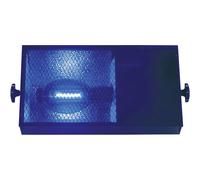 Eurolite UV Floodlight 400W Black Powerful 45º Beam No Bulb