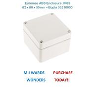 Euromas ABS Enclosure, IP65, 82 x 80 x 55mm - Bopla 03210000